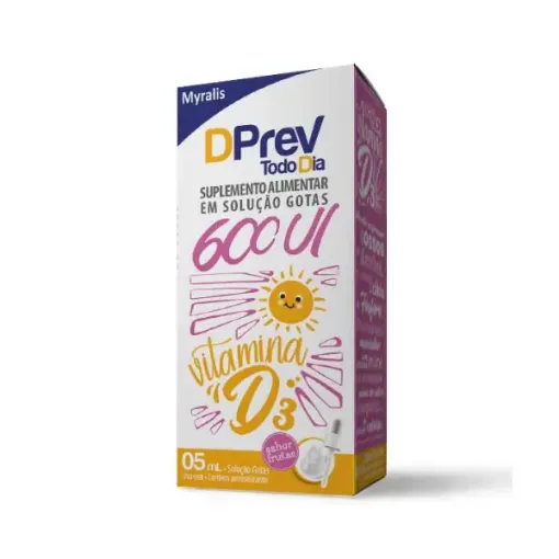 vitamina d colecalciferol dprev todo dia 600ui gotas