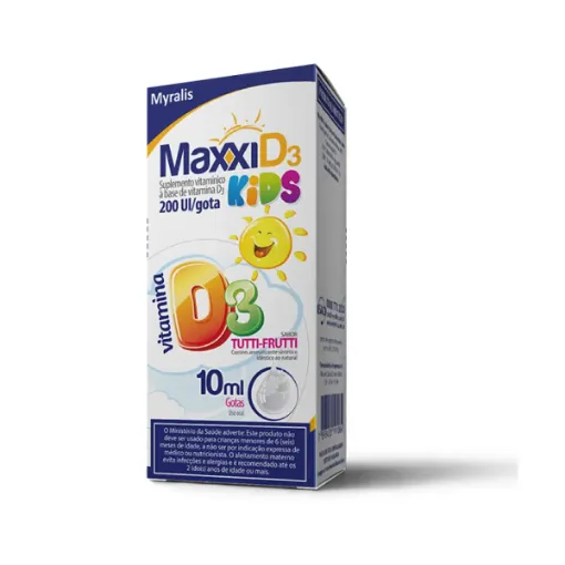 maxxi d3 kids gotas 10ml