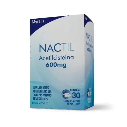 nactil 600mg c30 comprimidos