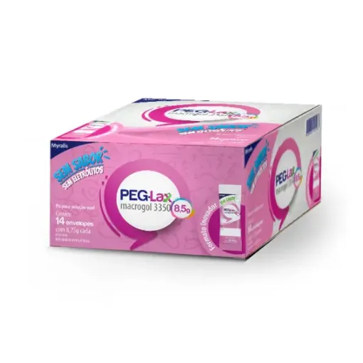 peg lax po para solucao oral sem sabor 85g c14 envelopes