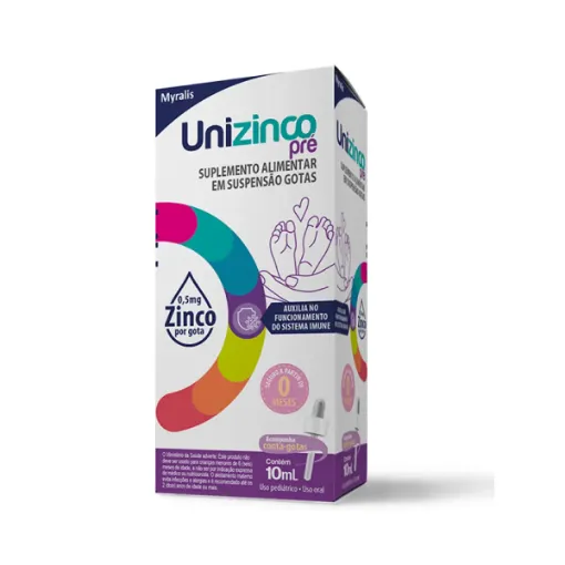 unizinco pre 05mggota 10ml