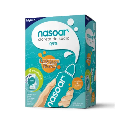 nasoar refil c15 saches frasco
