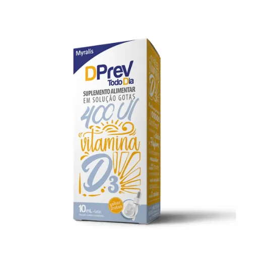 vitamina d colecalciferol dprev todo dia solucao oral gotas frutas 400ui 10ml